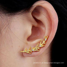 Moda ouro prata trigo design brincos de orelha brinco de orelha por atacado EC155